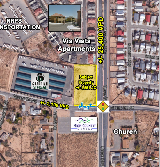 Photo of Nwc Unser & Abrazo, Rio Rancho, NM 87124
