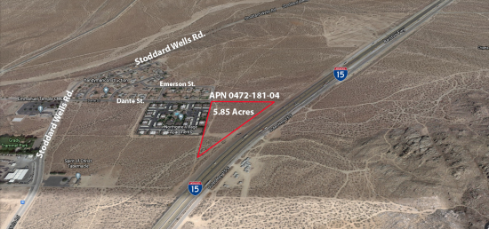 Photo of 5.85 Acres Dante Street, Victorville, CA 92394