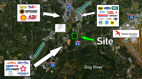 Photo of Northwest Corner I-65 & I-10, North Lot A, Mobile, AL 36693