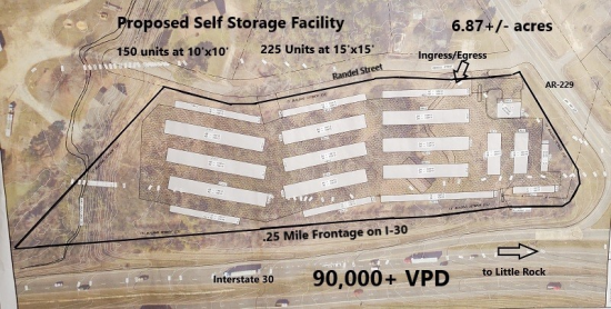 Photo of I-30 Commercial Development Property in Fast-Growth Commercial Corridor, Benton, AR 72019