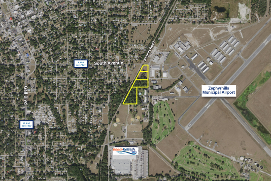 Photo of SW corner of South Ave. & Airport Road, Zephyrhills, FL 33542
