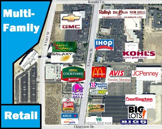 Land Available For Sale 3700 South Curry Street Carson City Nv